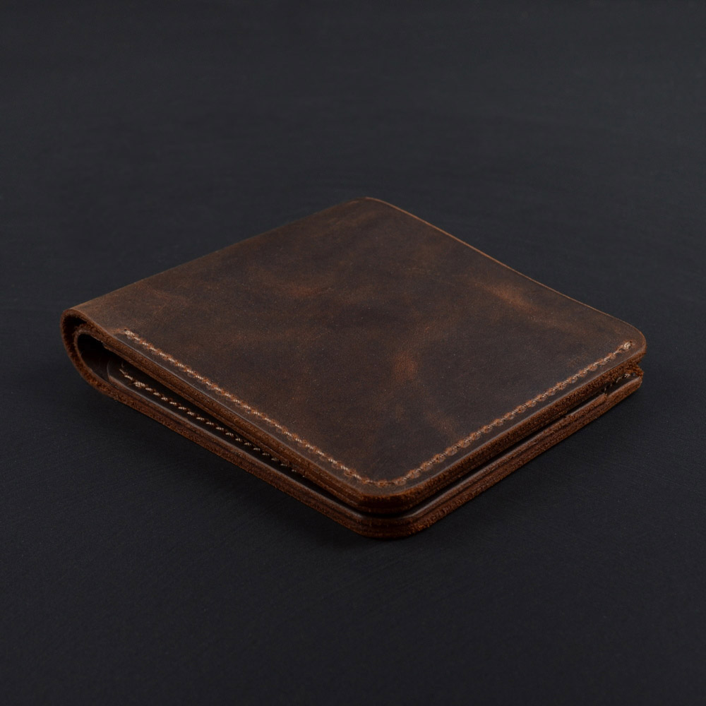 Кожаный мужской кошелек цвет Каштан — PRESTON 4 Кожаный мужской кошелек цвет Каштан — PRESTON — изображение 4